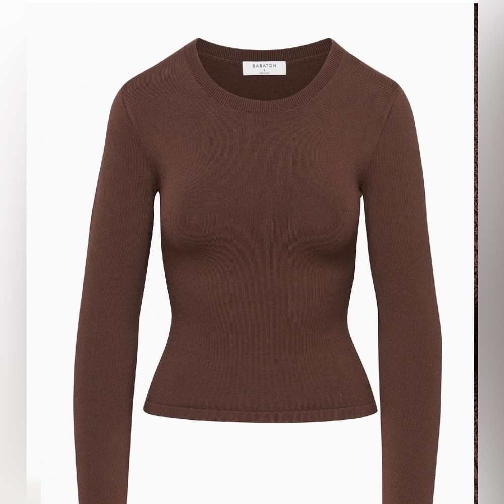 Aritzia | Babaton Brown Knit Sweater